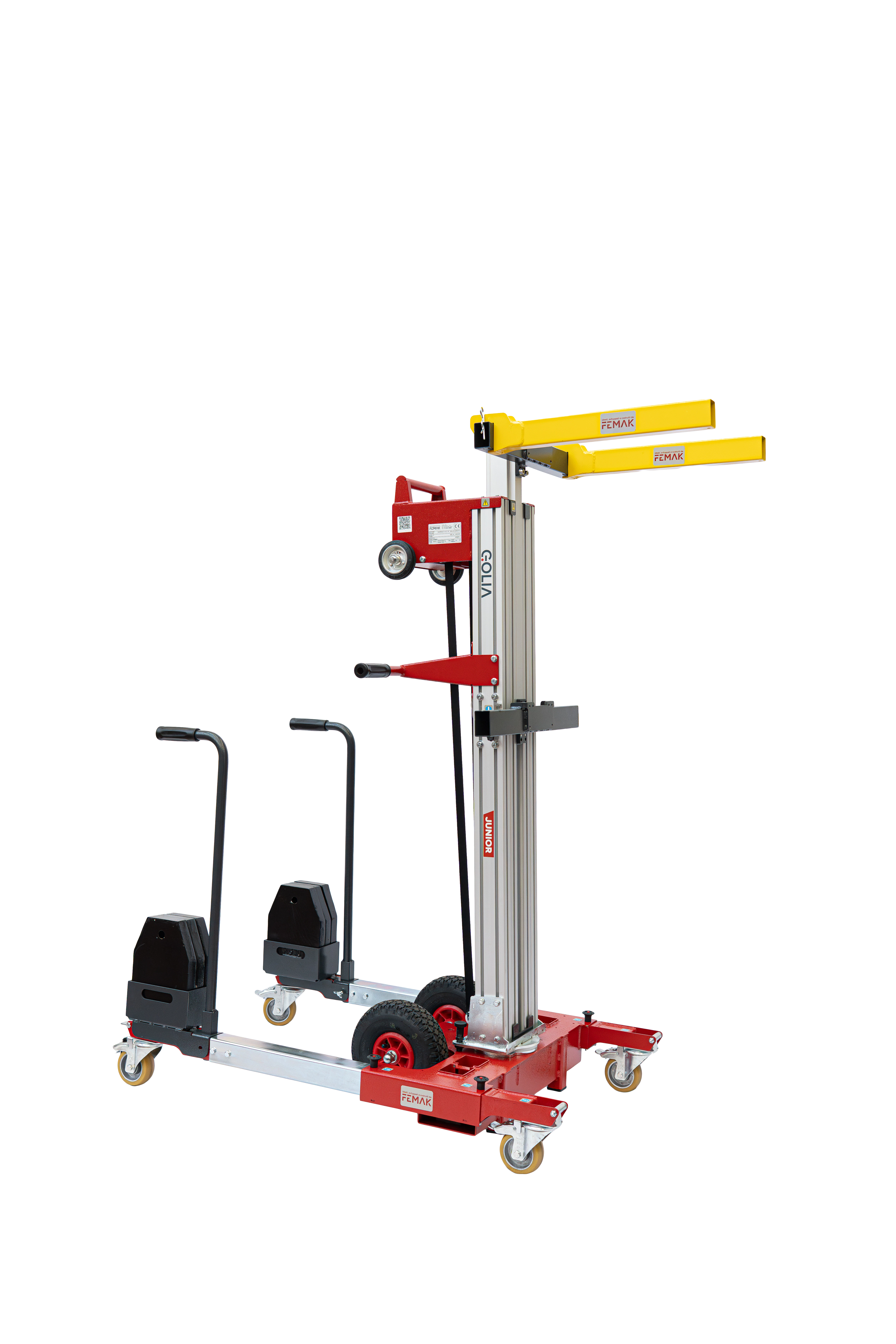 Golia Junior lifting column detail