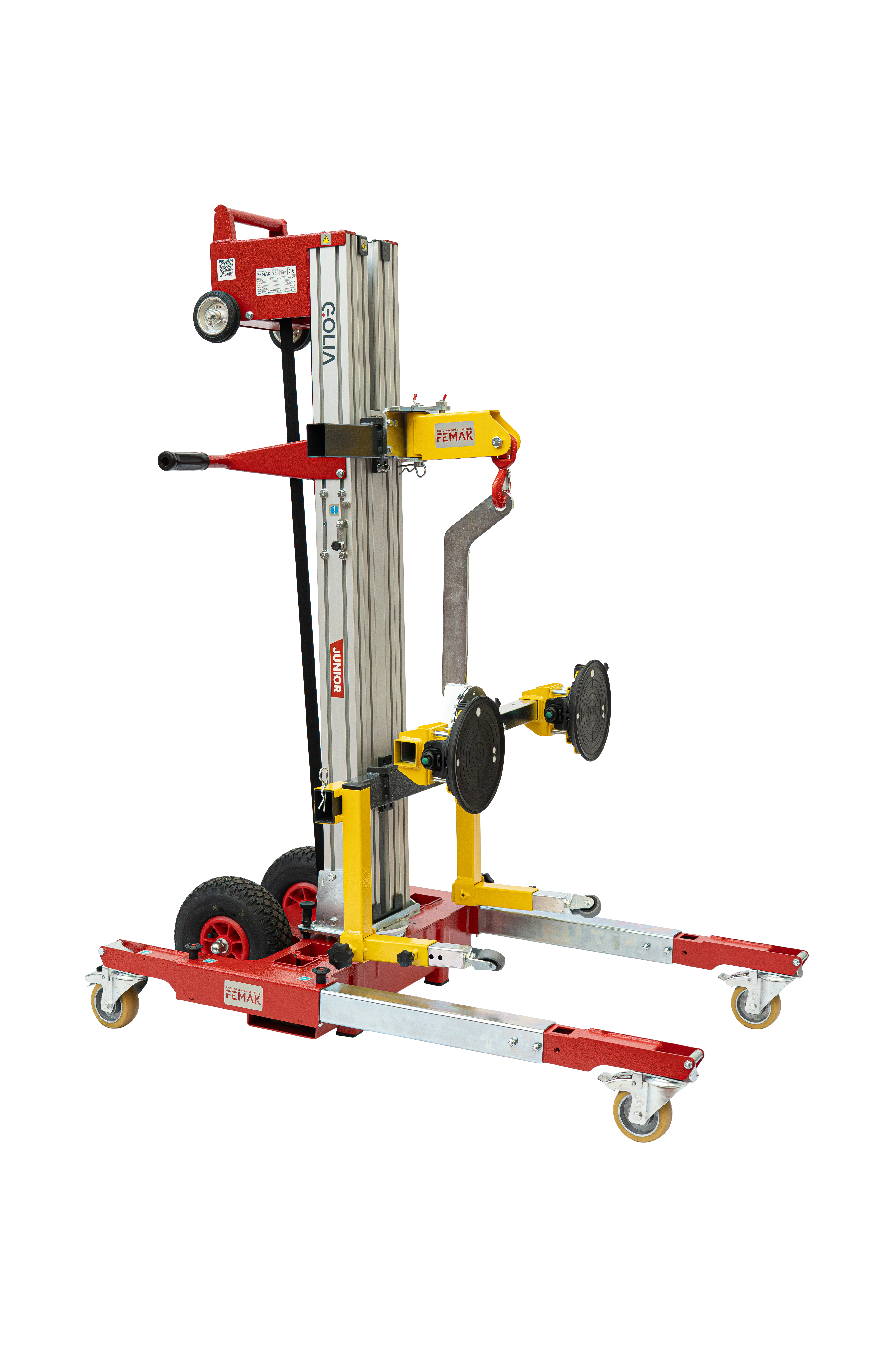 Golia Junior in cantilever configuration